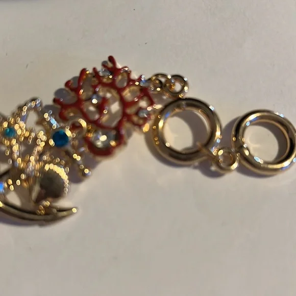 Starfish gorgeous beach themed bracelet NWT - Picture 4 of 6